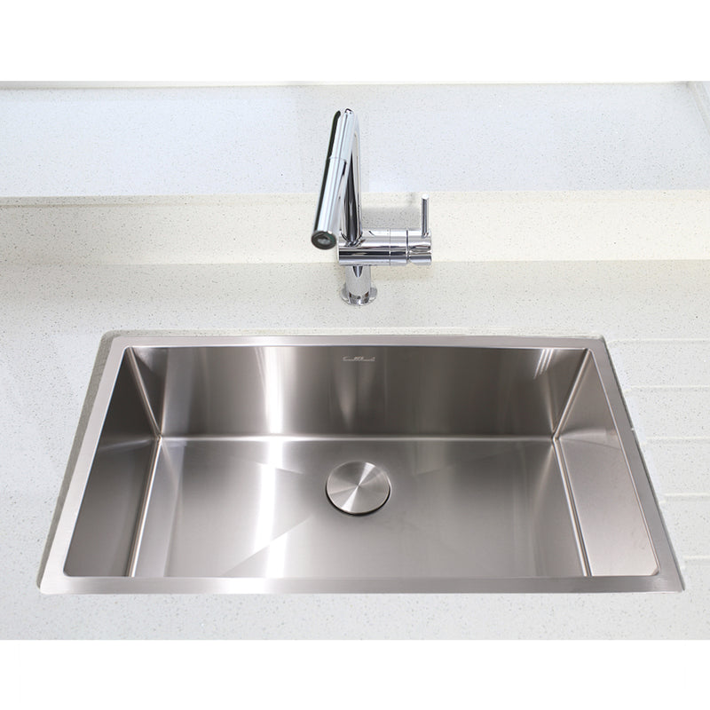 33X19X10IN Undermount 16 Gauge Tight Radius Stainless Steel Kitchen Sink