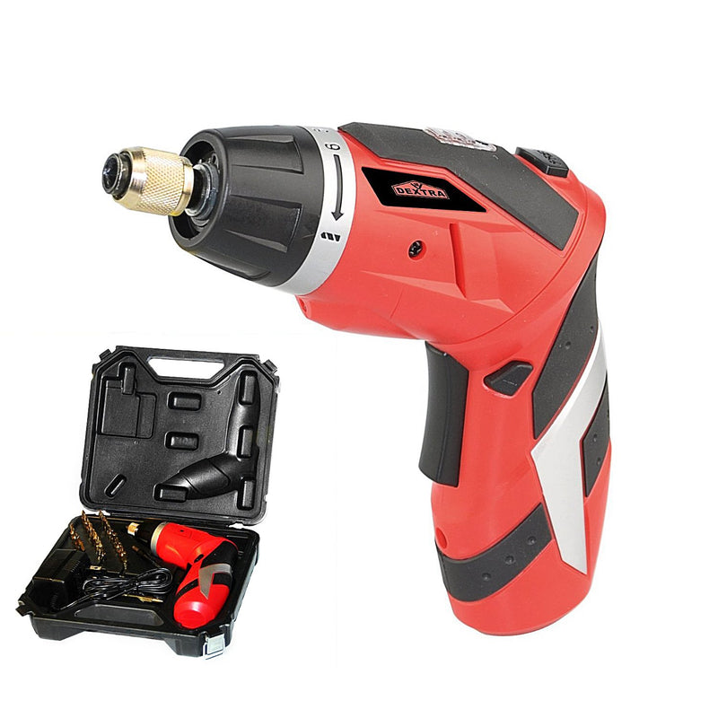 Hardware Factory Store Inc - Dextra 4 Volt Lithium-Ion Cordless Screwdriver Kit - [variant_title]