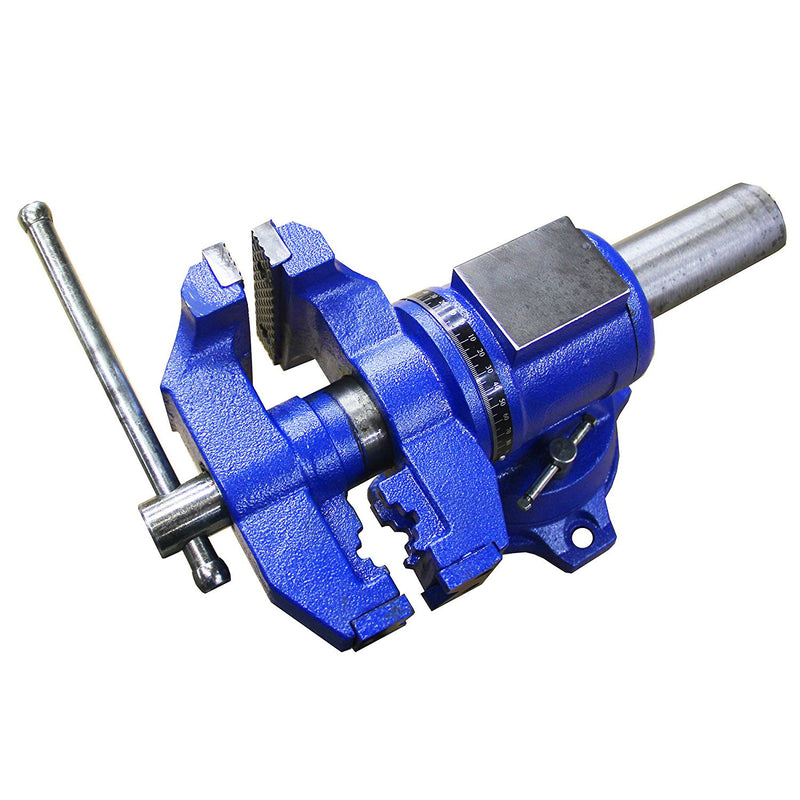 4" Multi-Purpose Rotating Bench Vise - Heavy Duty - Locking Base