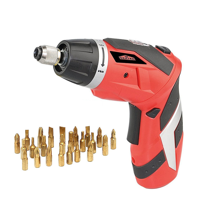 Hardware Factory Store Inc - Dextra 4 Volt Lithium-Ion Cordless Screwdriver Kit - [variant_title]