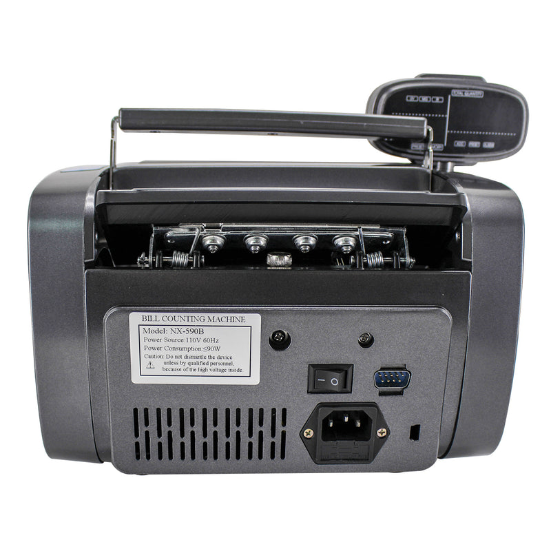 Bill Money Counter Currency Cash Counting Machine Uv & Mg Counterfeit