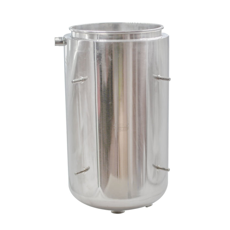 Hardware Factory Store Inc - 304 Stainless Steel Base Container 12" diameter by 8" tall with Round Base - [variant_title]