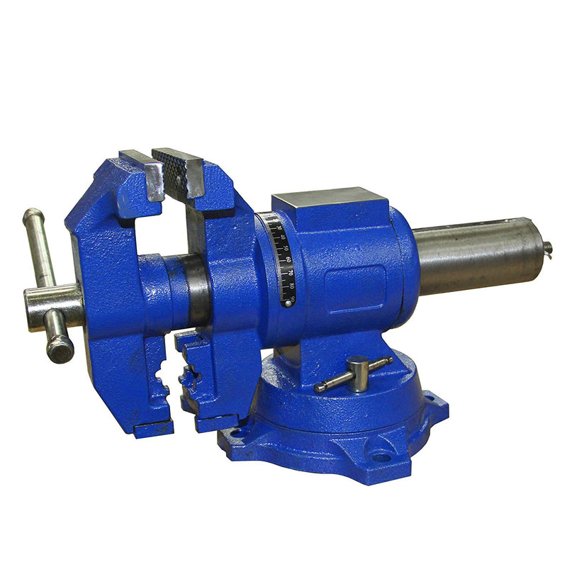 4" Multi-Purpose Rotating Bench Vise - Heavy Duty - Locking Base