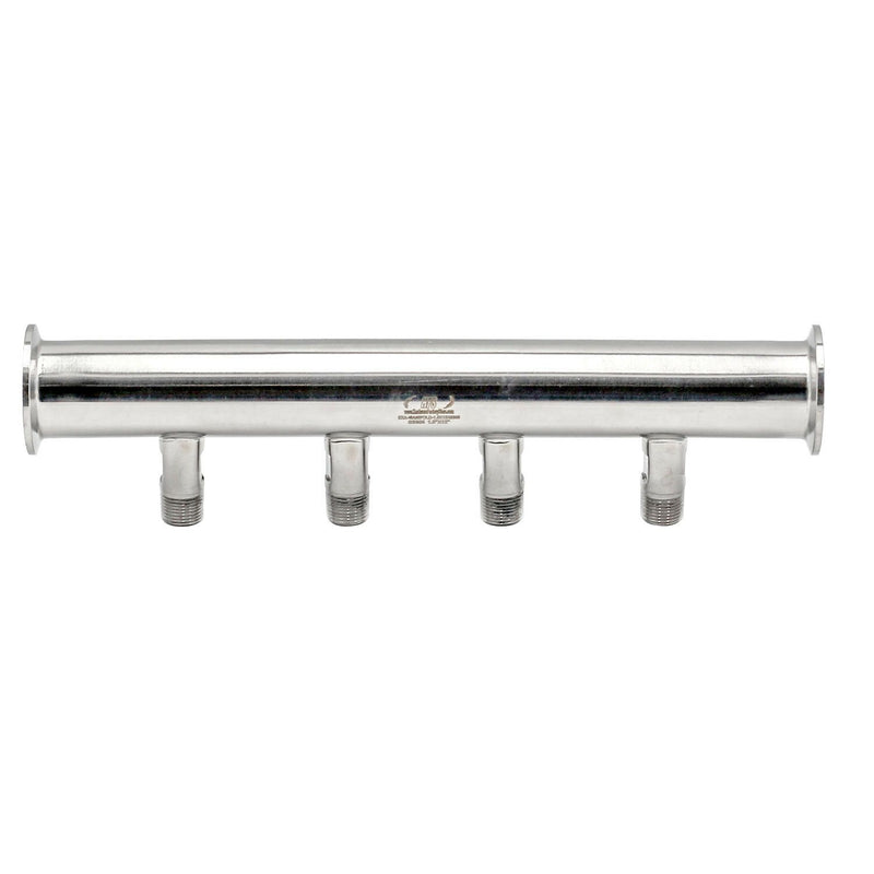 Hardware Factory Store Inc - Tri Clamp To NPT Manifold - 6 Ports - [variant_title]